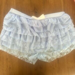 NWOT baby blue bloomer shorts